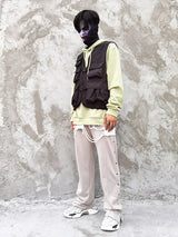 checkered bomber jacket, daily drip essential, men's streetwear fashion, oversized urban jacket, high quality cold-weather co