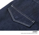 men autumn summer streetwear fashion plus size loose casual straight cargo jeans pant campus boy jeans trousers unique cargo style 2399