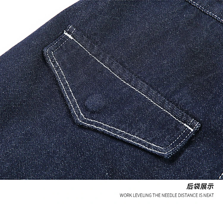 men autumn summer streetwear fashion plus size loose casual straight cargo jeans pant campus boy jeans trousers unique cargo style 2399