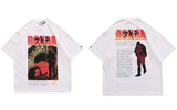 Harajuku Oversized Shirt – Hip Hop Streetwear T Shirt Mens Vintage Poster Graphic Print – Modern Streetwear for Everyone