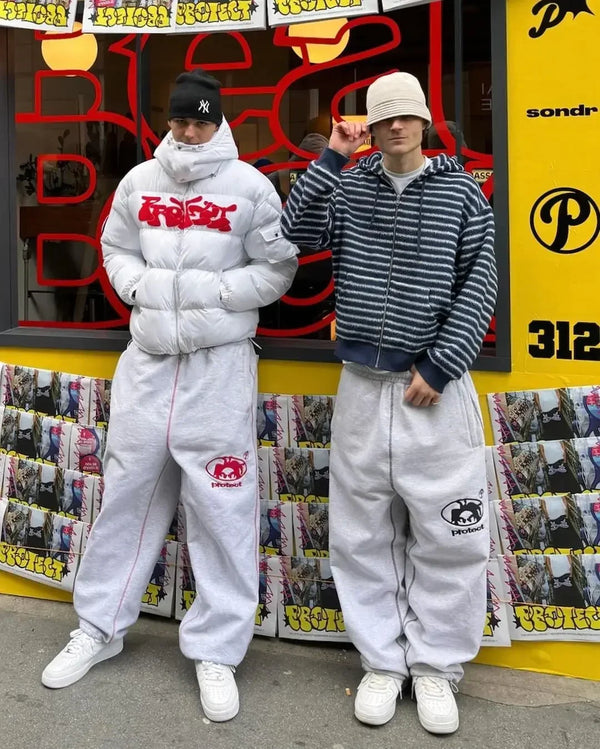 harajuku man long pants cargo streetwear joggers men y2k casual trousers work pants streetwear american style men clothing sporty tapered joggers