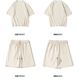2024 New Men's Tracksuit Short Sets Classic Short Sleeve Top Sportswear Two-piece Set Summer Casual Outfit
