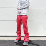 color washed denim mens jeans pants fashion graffiti patchwork loose biker red jeans streetwear hip hop casual straight pants unique jeans style 5172