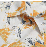 Men's Shirts Casual Fashion Hawaiian Shirts Sclassic Flower Pattern Half Sleeve Shirt Beach Fashion Versatile Tops Unisex