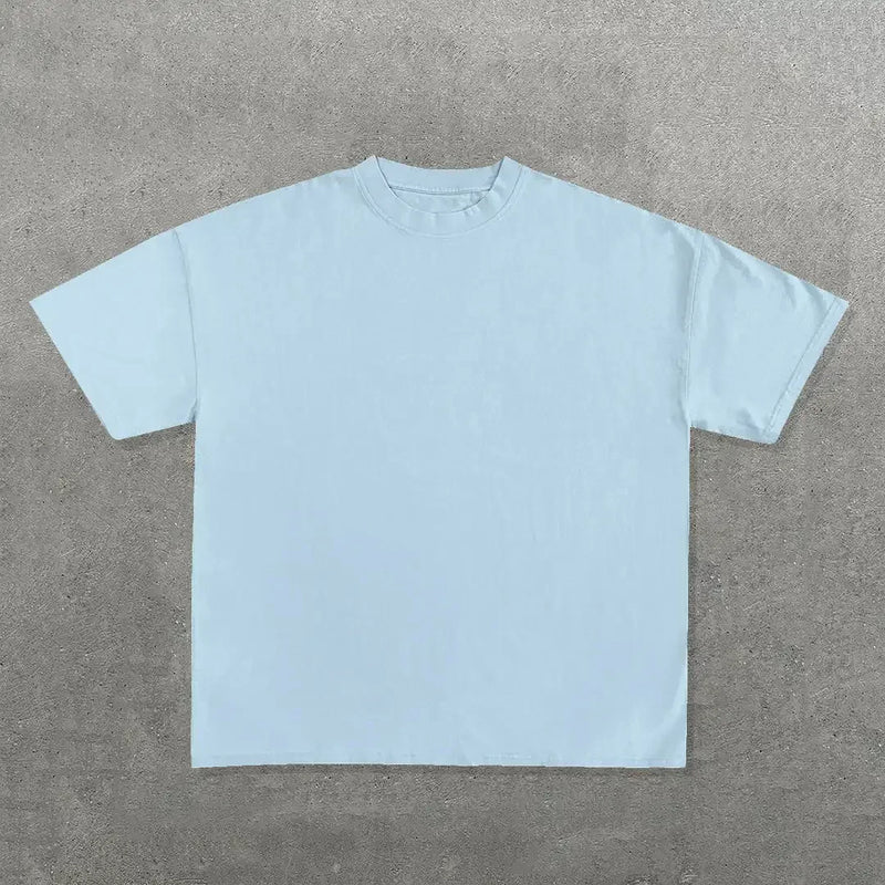 Glitchcore Design – American Letter Print Graphic T Shirts Vintage New – Edgy Streetwear for All Genders