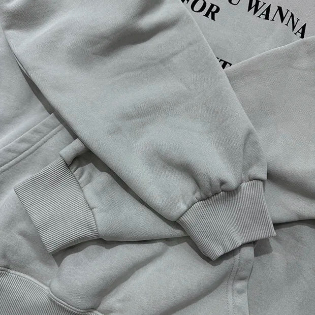 Classic skater hoodie with vintage street skate aesthetics