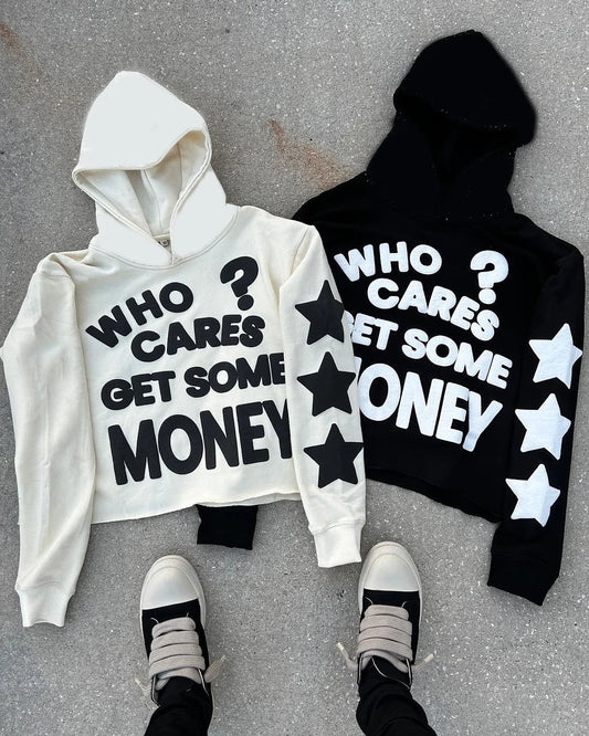 Y2K Womens Clothing Sweatshirt Vintage Print Pullover Long Sleeve Top