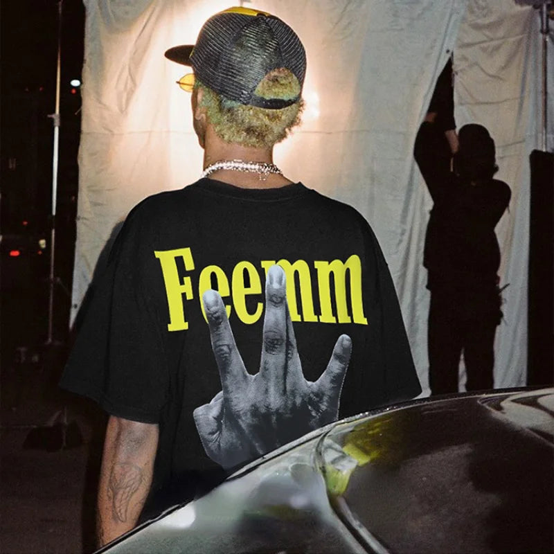 Gothic Aesthetic piece – Streetwear T Shirt Men Hip Hop Letters Printed T Shirt 2023