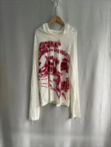 Korean Top Female Fashion American Y2K Dark Punk Hole Chic Designed Ho