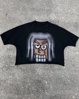 Grunge Oversized shirt – Street Fashion Harajuku Retro Trendy Brand Tops Men Y2K Goth