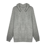 oversized knit pullover, fall/winter fashion, soft knit pullover with flame design, y2k fashion statement