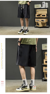 summer mens baggy casual shorts 2024 new y2k streetwear sweat short pants male sports fitness breathable basketball bermuda unique shorts style 3478