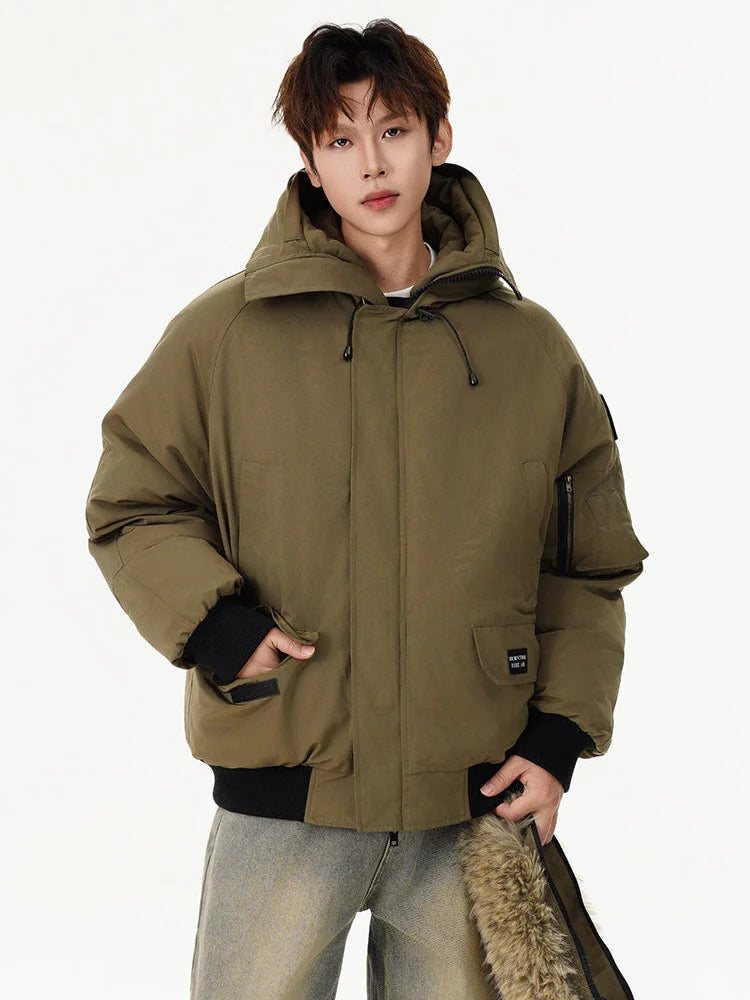 bold graphic outerwear, statement streetwear - comfortable cotton fit with bold prints