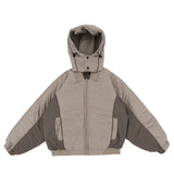 Brand New 2023 Mens Ninja Functional Dual Zipper Parkas Windproof Hooded Jacket Puffers Pockets Outdoor Work Coats Thicken #633