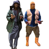 Frog drift New Fashion Street Kanye West DONDA Double sided wearable short cotton jacket Sleeveless Cotton padded Down vest men