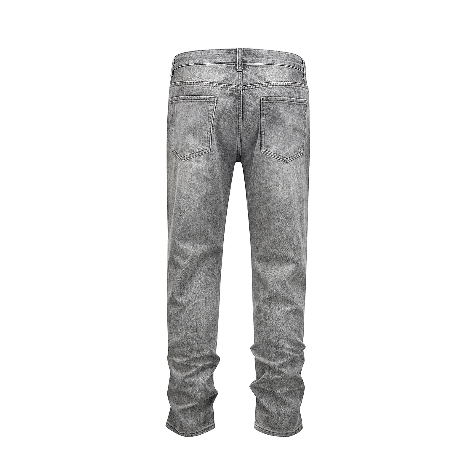 distreesed frayed painted casual baggy jeans for men ripped streetwear washed gray denim trousers oversized unisex hole cargos baggy cargo bottoms