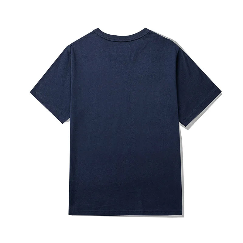 Anime Oversized shirt – Amekaji Vintage Classic Car Printed T Shirt Men 2023 Spring