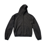 Y2K chrome print featuring greg 2024 new high quality high street trendy brand shoulder padded zipper hoodie