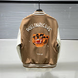 menswear fashion piece featuring new luxury 2022 men beige embroidery tiger roll in riches varsity coats jackets down coats cotton warm winter thicken a571 design – premium quality jacket for men