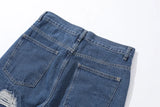distressed skinny flared micro flare jean for mens mesh big destroyed ripped denim jeans hip hop biker jeans pants male unique jeans style 1323
