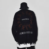 y2k flame knit sweater in soft cotton blend for fashion-forward fall wardrobes, ideal for men’s fashion and seasonal streetwe