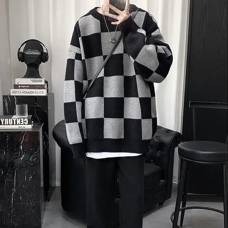 minimalist knit hoodie, photo-ready knit, unisex oversized techwear hoodie for men street style