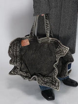 New 2024 Capacity Embroidered Project Messenger Strap Bag Men Women High Quality denimFunctional Shoulder Bags #787