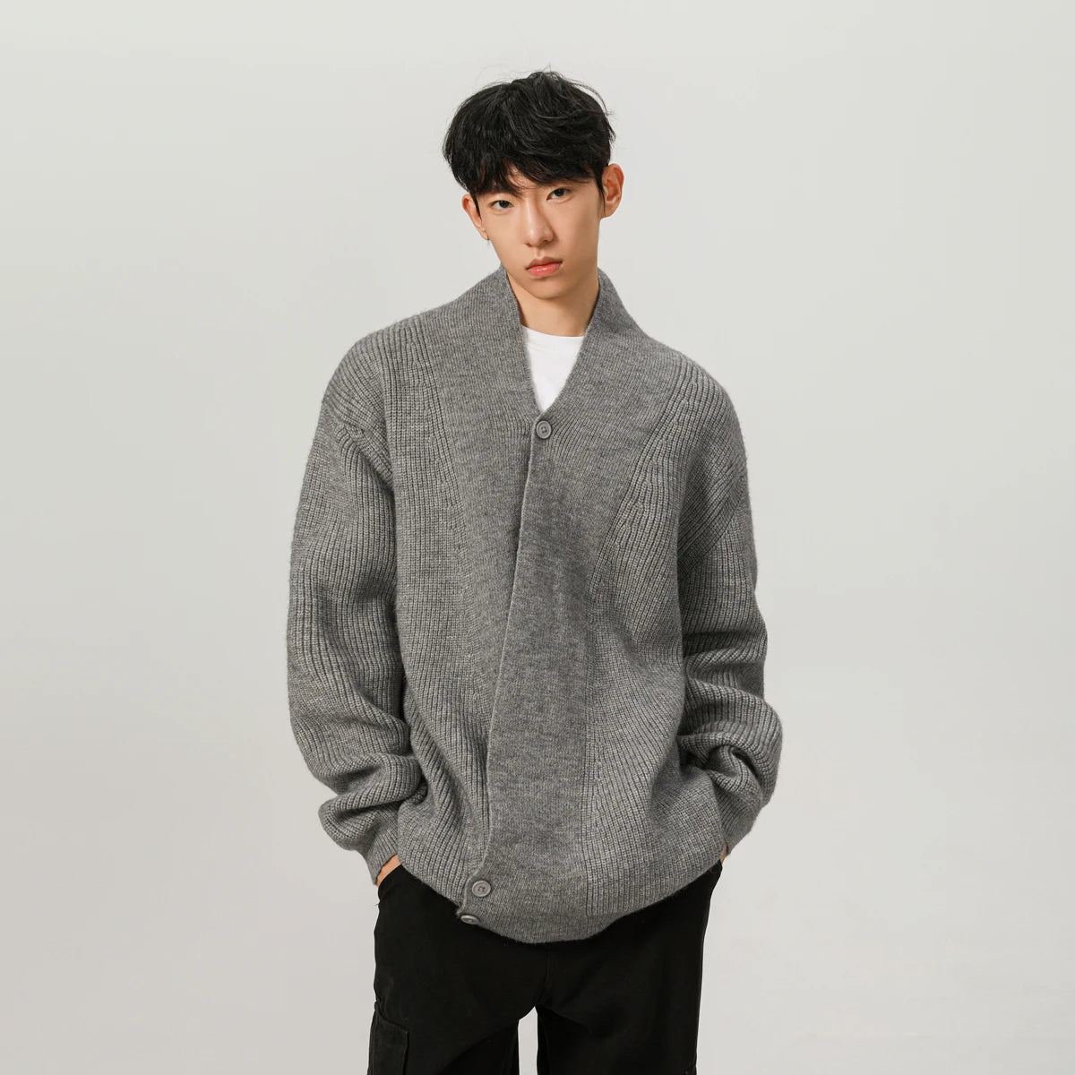varsity graphic knit, unisex street look, trendy streetwear apparel for men and women