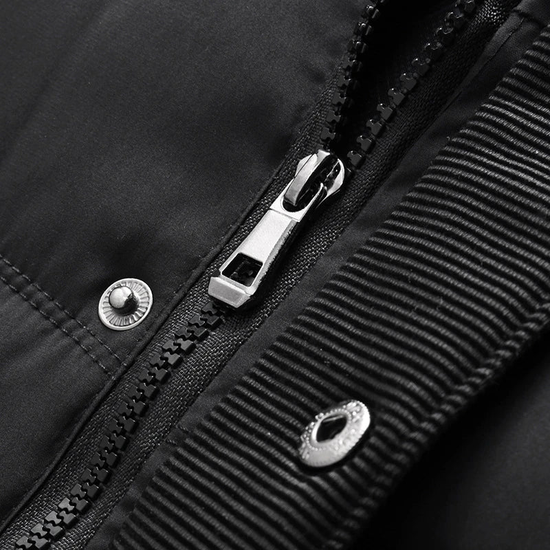 streetwear jacket featuring rainbowtouches parka men coats winter jacket thicken hooded waterproof outwear warm coat fathers clothing casual mens overcoat design – premium quality jacket for men