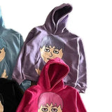 New Grunge Oversized Sweatshirt Mii Hoodie Harajuku Printing Hoodies W