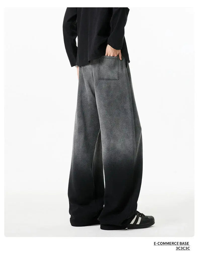 gradient sport pant men women loose casual streetwear fashion hip hop track jogger sweatpants couple plus size trousers unique joggers style 1658