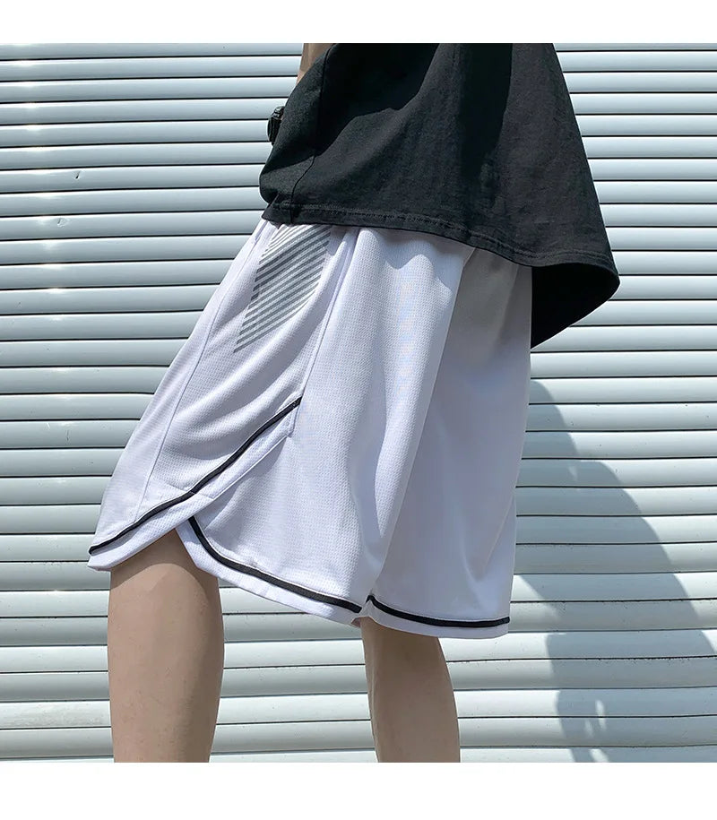 2023 summer new fashion shorts men loose pants shorts korean version all match casual sports pants men boutique clothing unique shorts style 3774