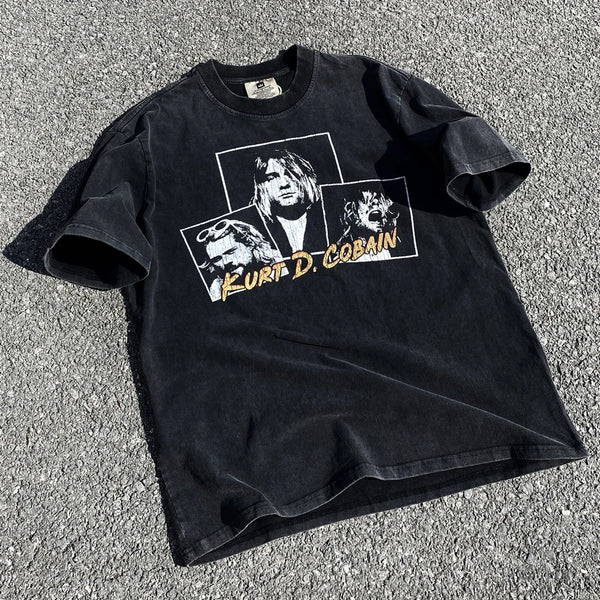 Cyberpunk Crying angel – Frog Drift Kurt Donald Cobain Anniversary Character Graphics