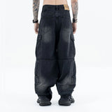 The new autumn and winter jeans are on backwards