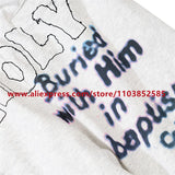 2024 autumn winter vintage casual sports pants mens letter illustration printed loose drawstring leg strap high street hip hop unique default style 1879