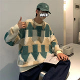grunge knit sweater, fall winter drip, aesthetic soft knit grunge sweater for cozy streetwear