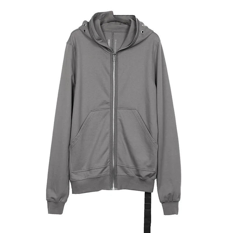 sadcore vintage anime featuring new luxury 2023 rick four holes zipper pullover hoodies hoody hooded sweatshirts velvet cotton thick fleece us size 668