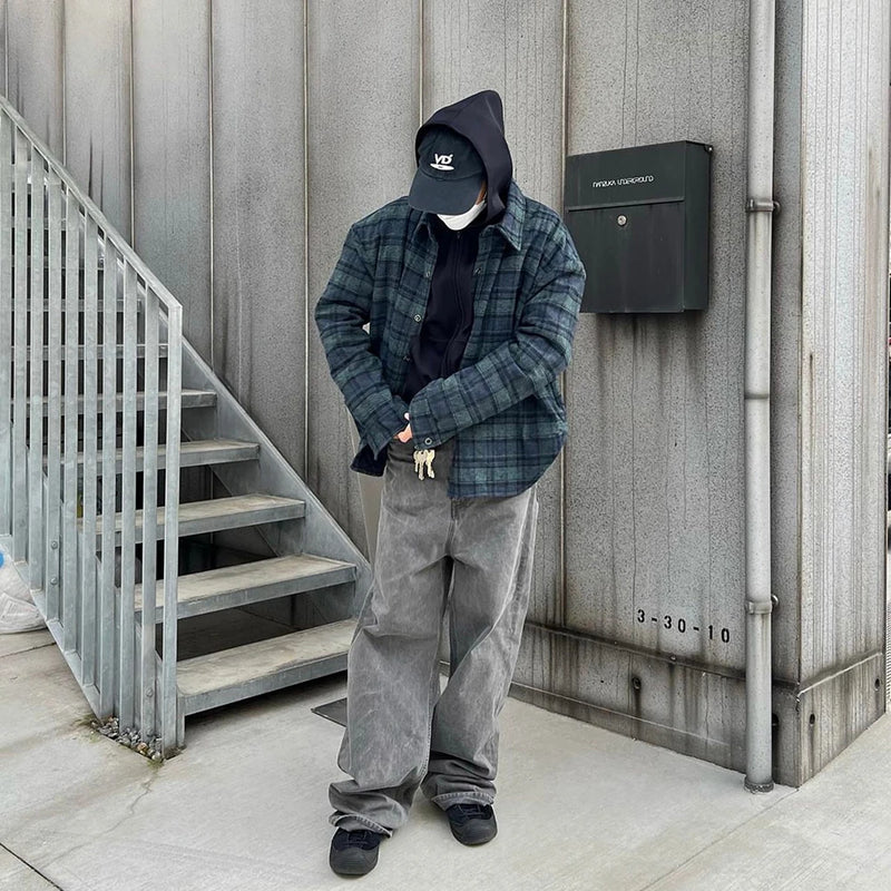 Hooded fleece nan quilted windbreaker high fashion