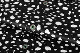 New 2021 Men 3D luxurious Wave point Polka dots Print Fashion Silk Casual Shirts Shirt high Pocket Long-sleeves S 2XL #A160