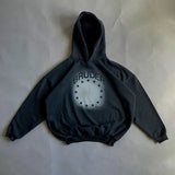 Y2K American Hip Hop Rock Dark Style Oversized Hoodie Men Street Haraj