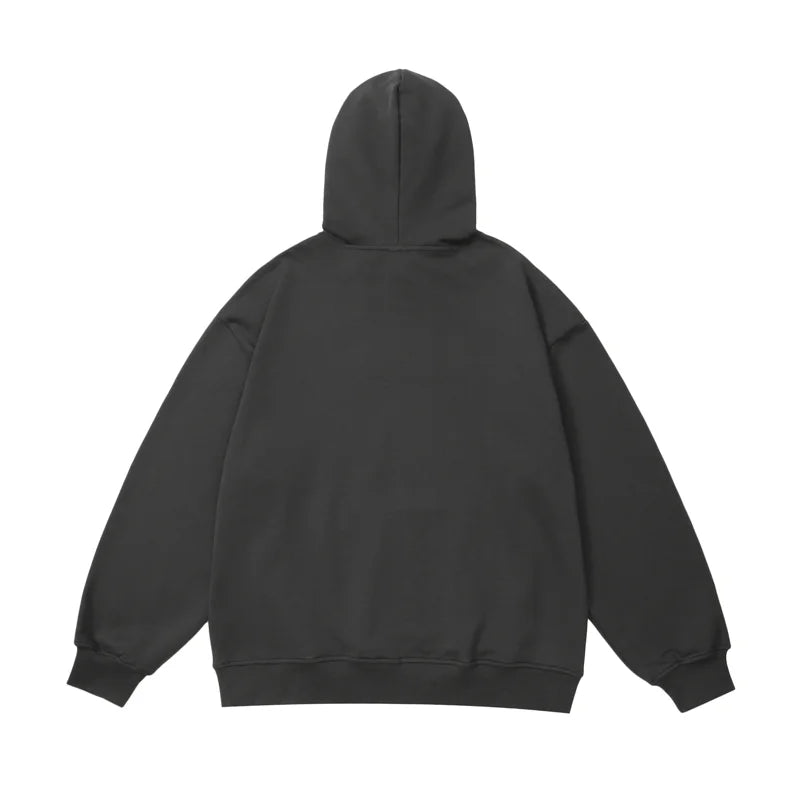Fashion Punk Rivets Hoodies Pullover Hooded Sweatshirts Harajuku Women