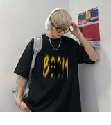 Cyberpunk Aesthetic piece – Japanese Fun And Trendy Cat Print New Short Sleeved T Shirts
