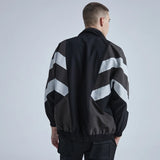 High fashion zip-up bomber vintage oversized fleece