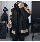 double-layered streetwear hoodie, 2025 trend piece - oversized graphic apparel for edgy looks