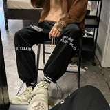 2024 autumn man pants cotton graphic grey sweatpants s 5xl men clothing harajuku high street joggers letter printed sweetwear unique joggers style 4214