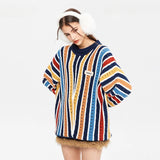 y2k flame knit sweater in soft cotton blend for fashion-forward fall wardrobes, ideal for men’s fashion and seasonal streetwe