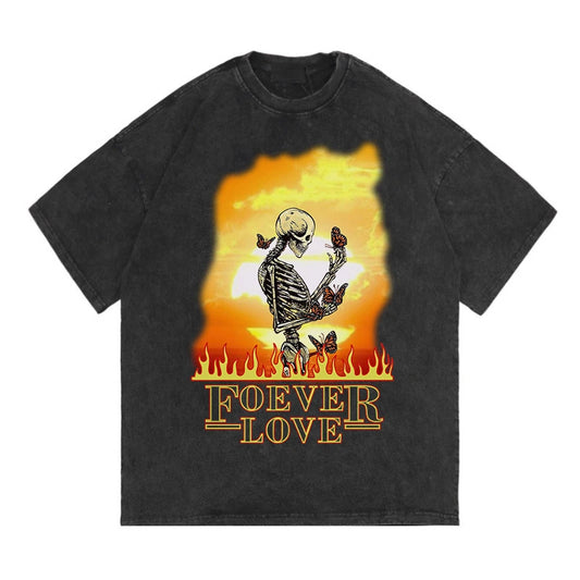 Trapwear Shirt – Rainbowtouches Oversized T Shirt For Men Vintage Pattern Pri – Urban Streetwear for Men & Women