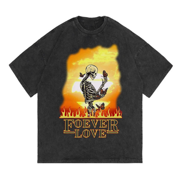 Trapwear Shirt – Rainbowtouches Oversized T Shirt For Men Vintage Pattern Pri – Urban Streetwear for Men & Women