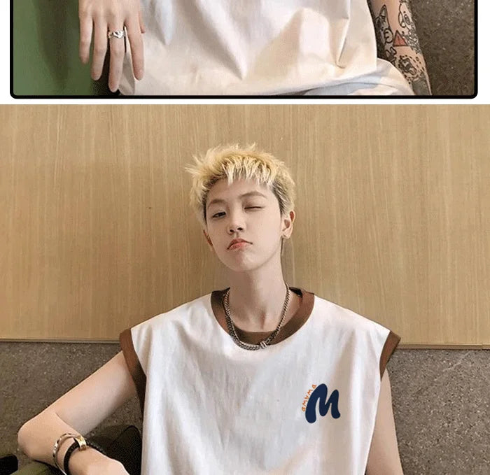 Cyberpunk Crying angel – Korean Summer Street Men And Women Trendy Personalized Print