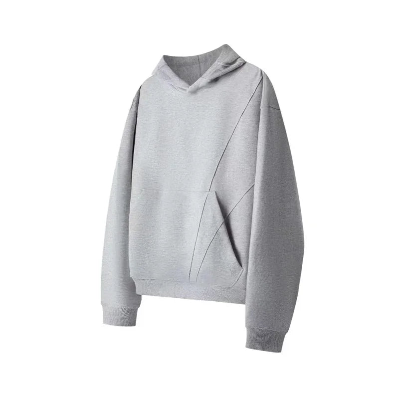 Cyber drip hoodie with holographic futuristic elements